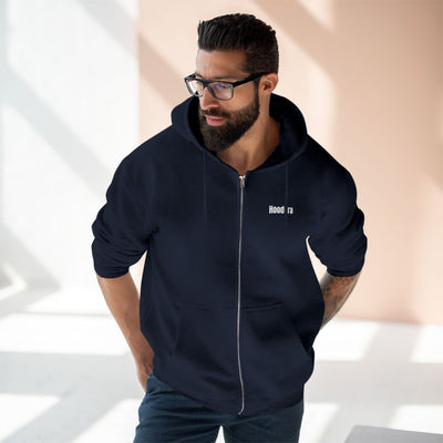 Comfortable Unisex Zip Hoodie Hoodora