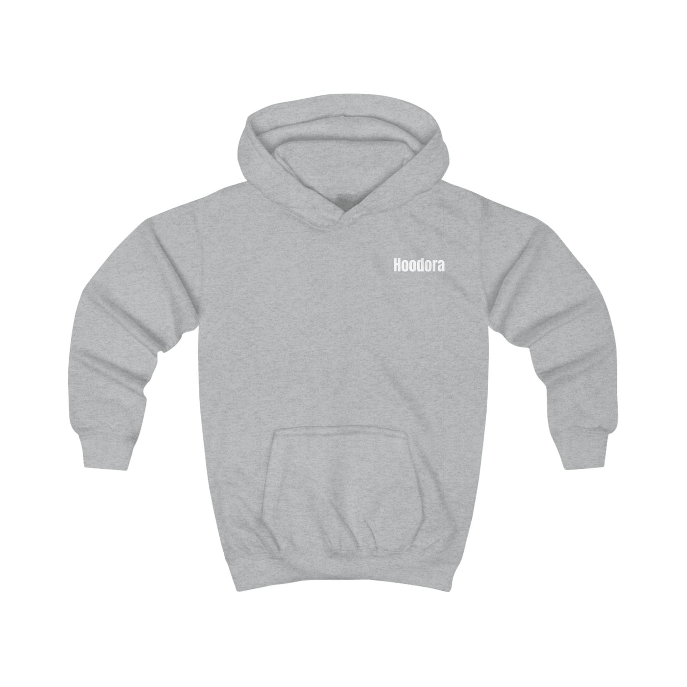 Bright Orange Kids Hoodie Hoodora