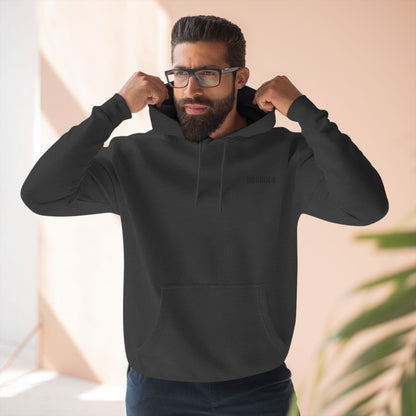 Cozy Three-Panel Fleece Hoodie - Perfect for Comfort and Style