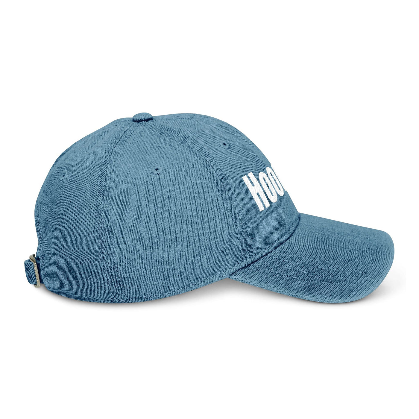 Embroidered Denim Hat Hoodora