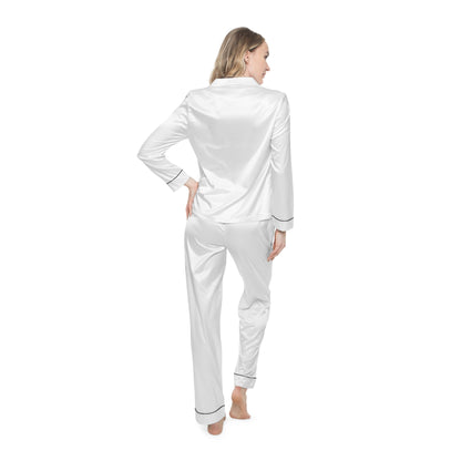 Luxurious Women's Satin Pajamas Set