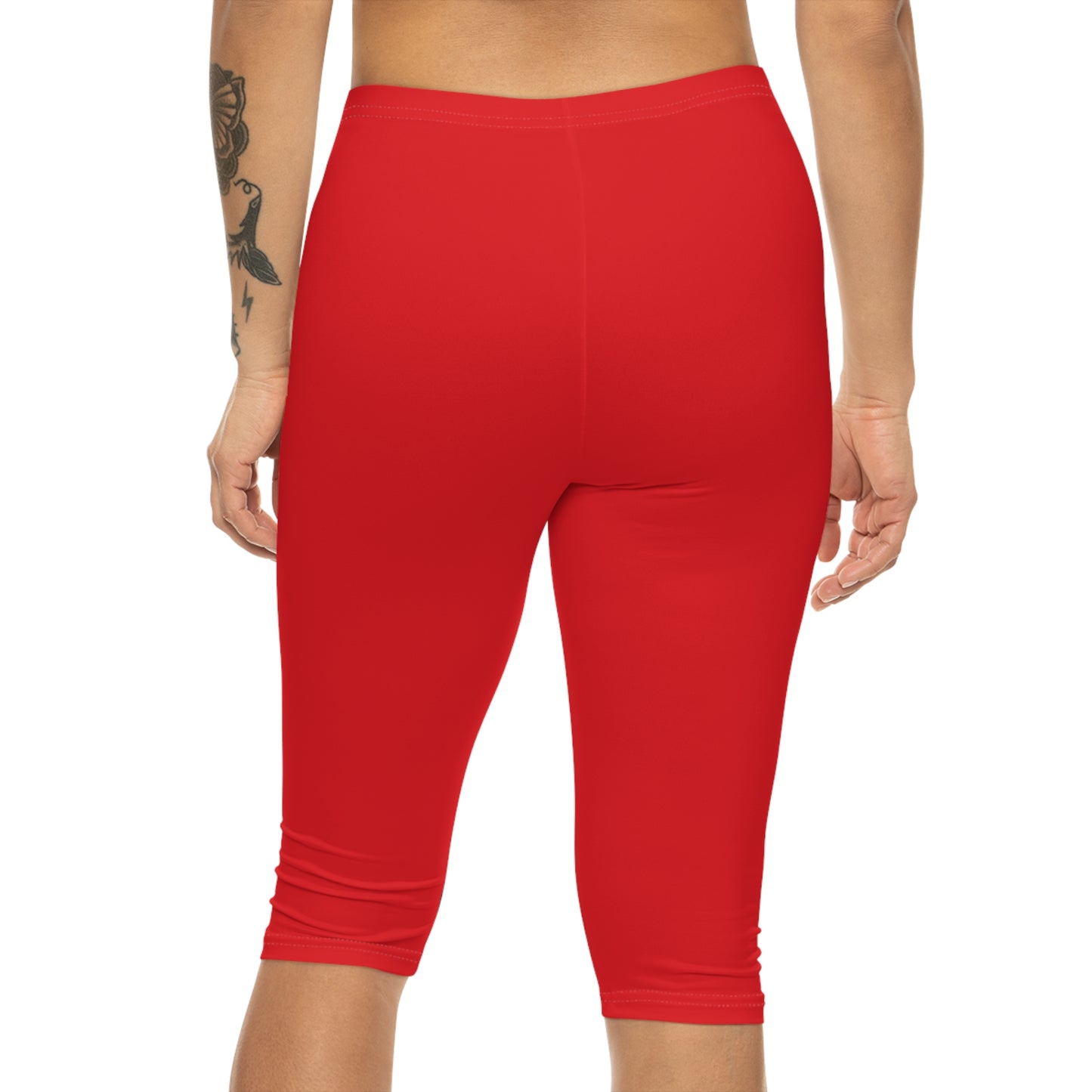 Hooded Capri Leggings for Active Women