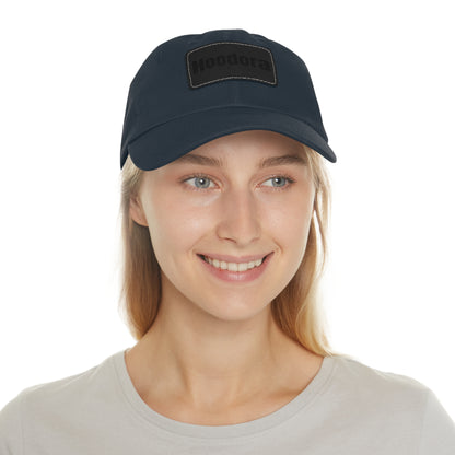 Stylish Dad Hat with Leather Patch