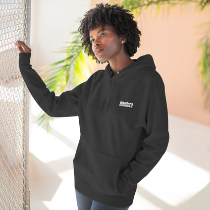 Cozy Three-Panel Fleece Hoodie