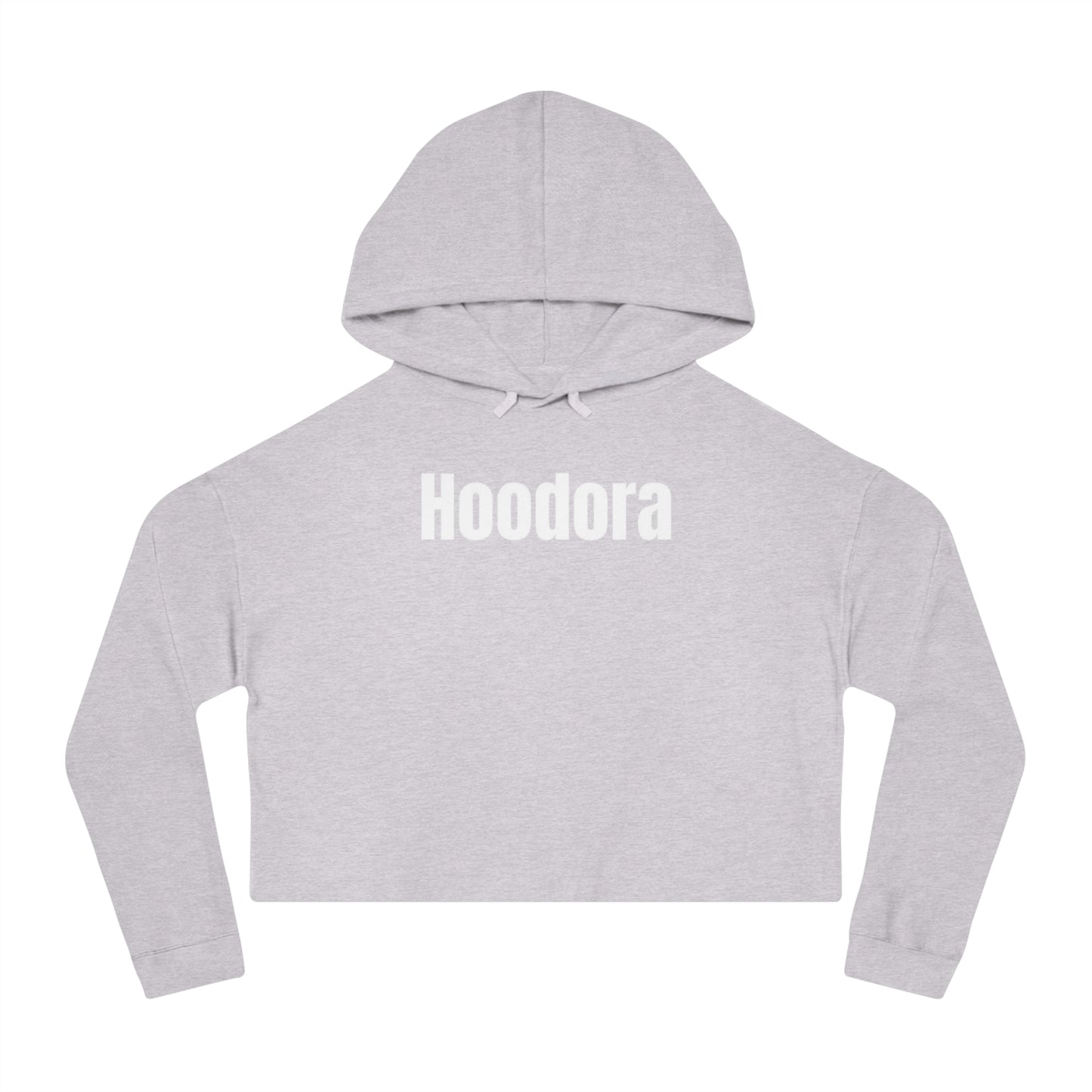 Chic Women’s Cropped Hooded Sweatshirt