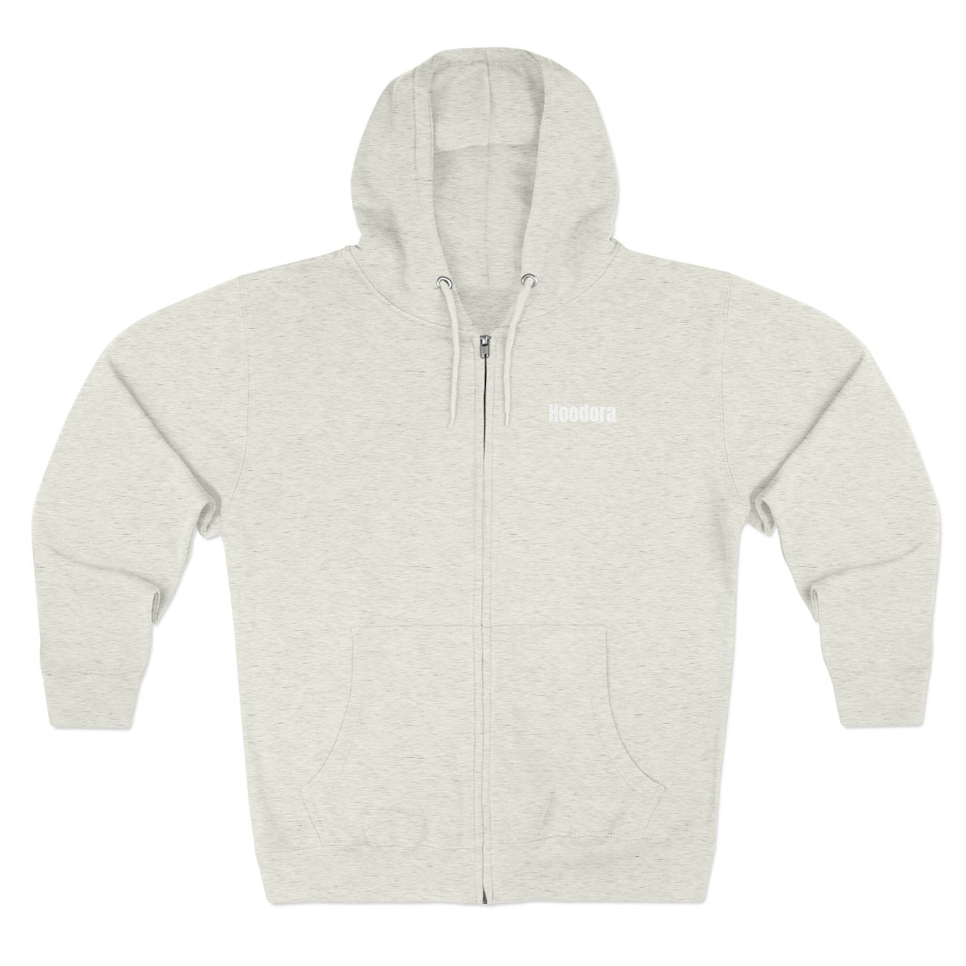 Comfortable Unisex Zip Hoodie Hoodora