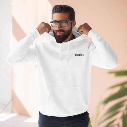 Cozy Three-Panel Fleece Hoodie - Perfect for Comfort and Style