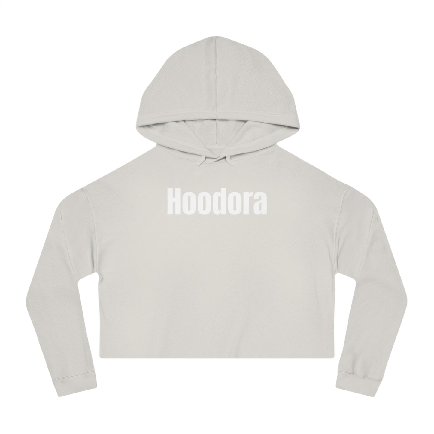 Chic Women’s Cropped Hooded Sweatshirt