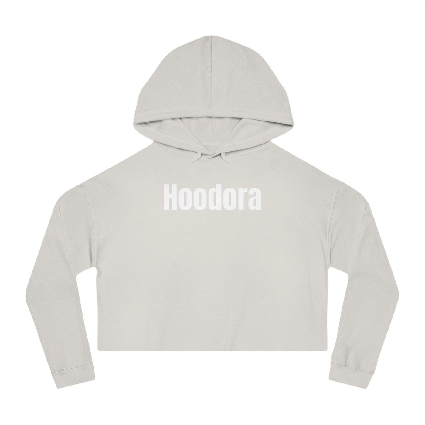 Chic Women’s Cropped Hooded Sweatshirt Hoodora