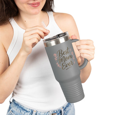 Best Mom Ever Insulated Travel Mug - Hoodora