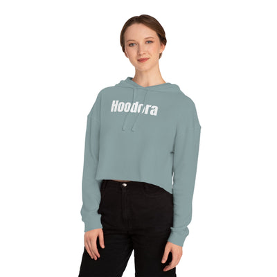 Chic Women’s Cropped Hooded Sweatshirt Hoodora