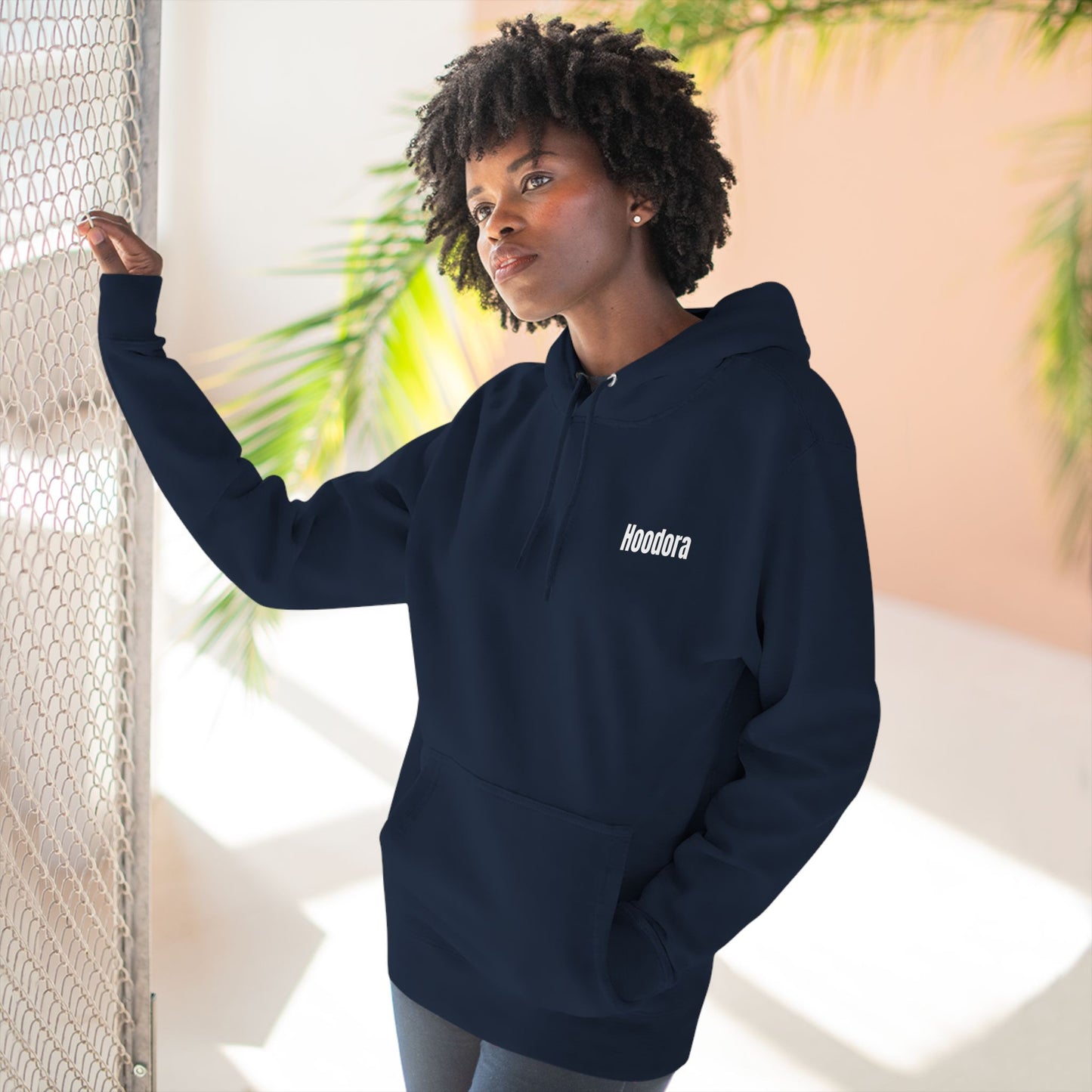 Cozy Three-Panel Fleece Hoodie