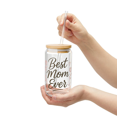 Best Mom Ever Sipper Glass - Hoodora