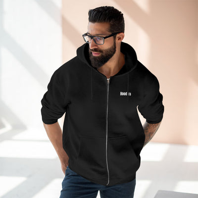 Comfortable Unisex Zip Hoodie Hoodora