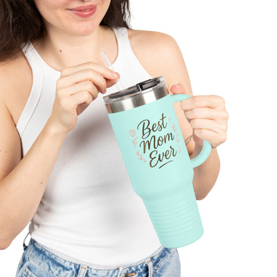 Best Mom Ever Insulated Travel Mug - Hoodora