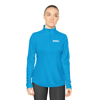 Ladies Quarter-Zip Pullover Hoodora