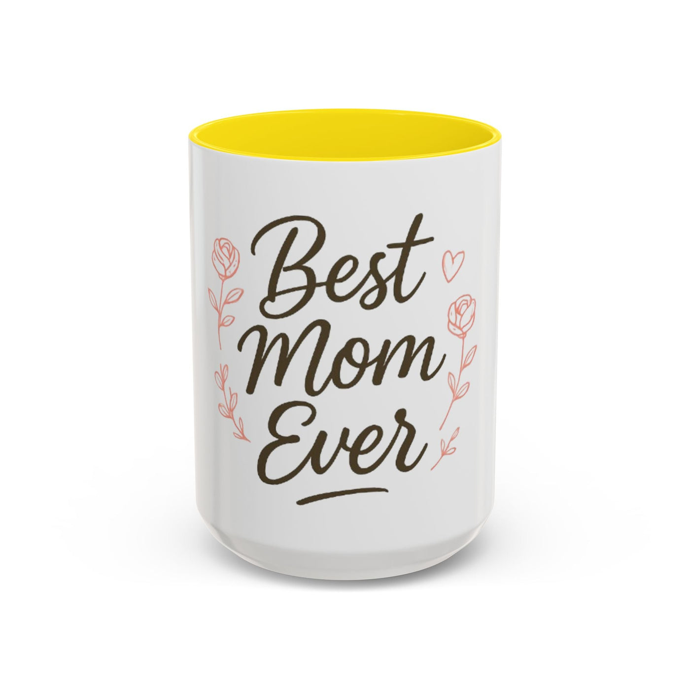 Best Mom Ever Accent Coffee Mug Hoodora