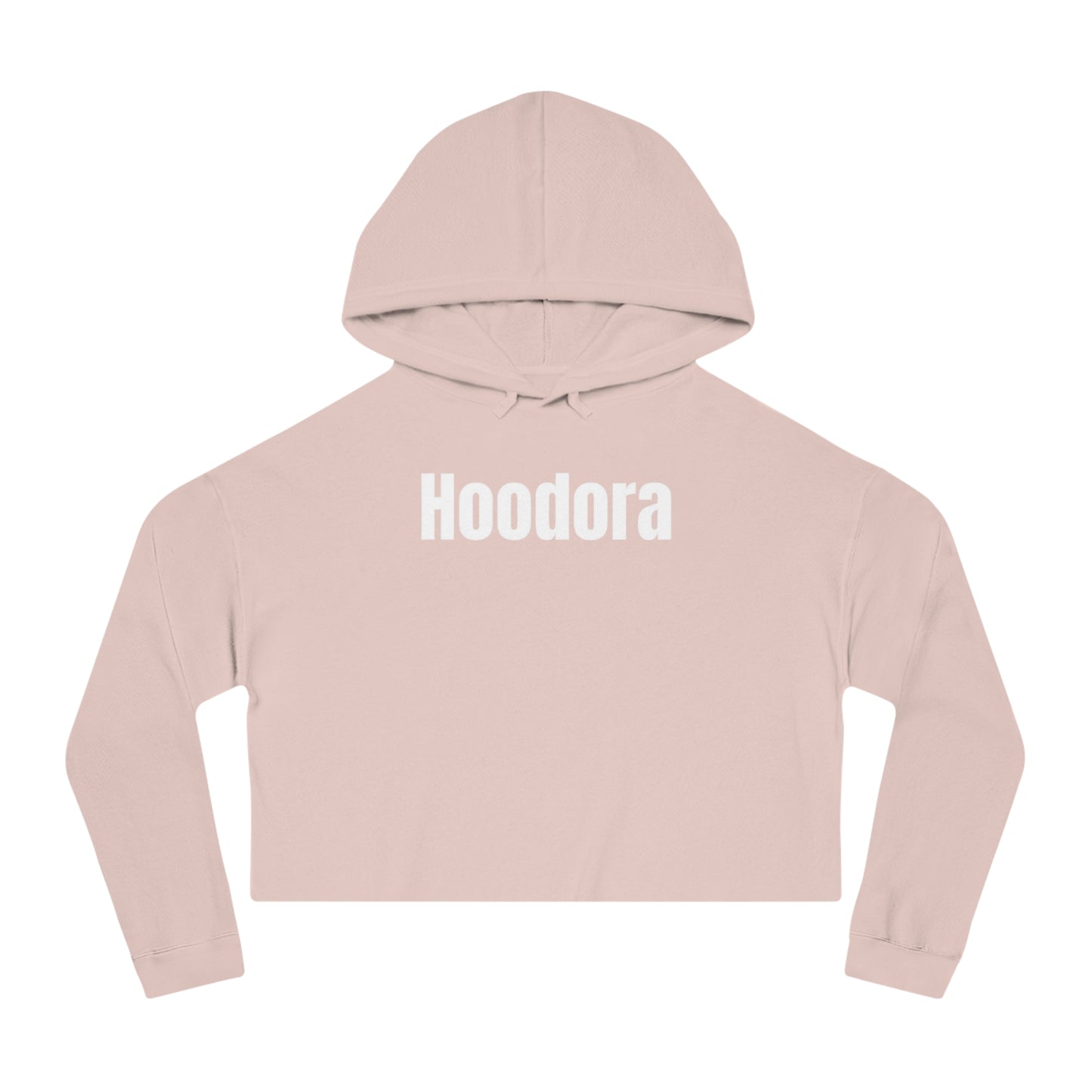 Chic Women’s Cropped Hooded Sweatshirt