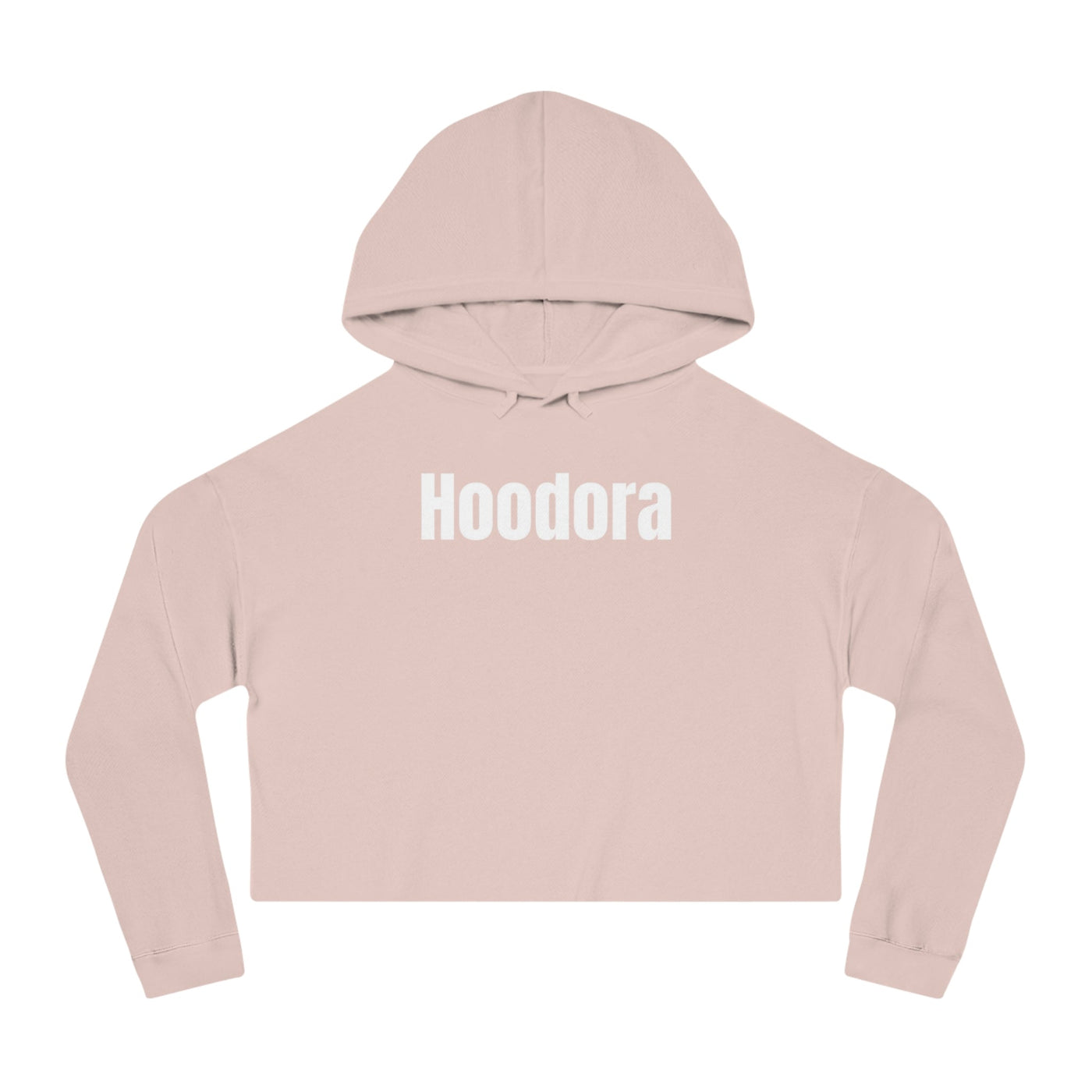 Chic Women’s Cropped Hooded Sweatshirt Hoodora