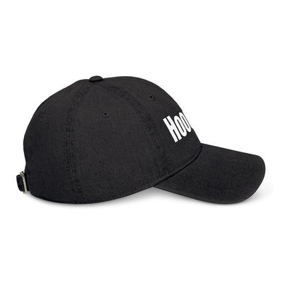 Embroidered Denim Hat Hoodora