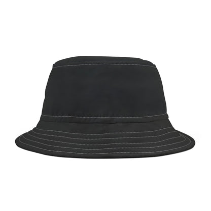 Stylish Black Bucket Hat for Outdoor Adventures