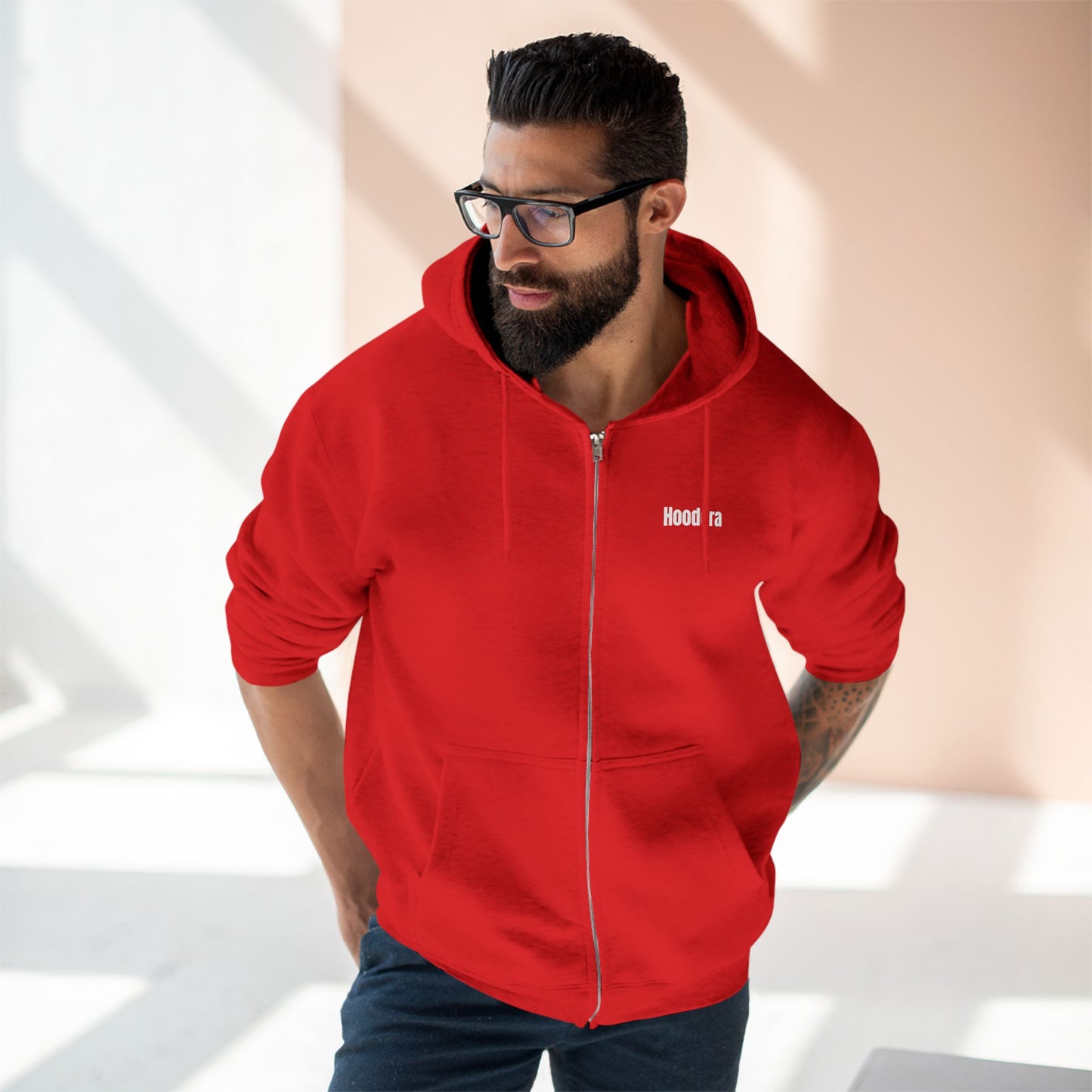 Comfortable Unisex Zip Hoodie