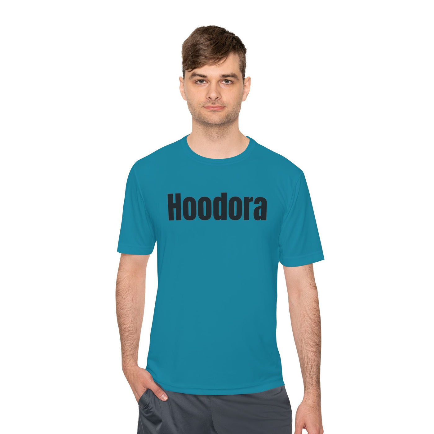Unisex Moisture Wicking Tee Hoodora