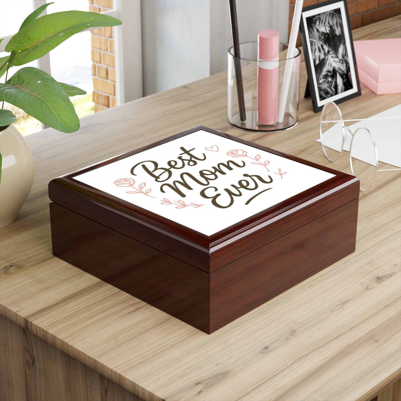 Best Mom Ever Jewelry Box Hoodora