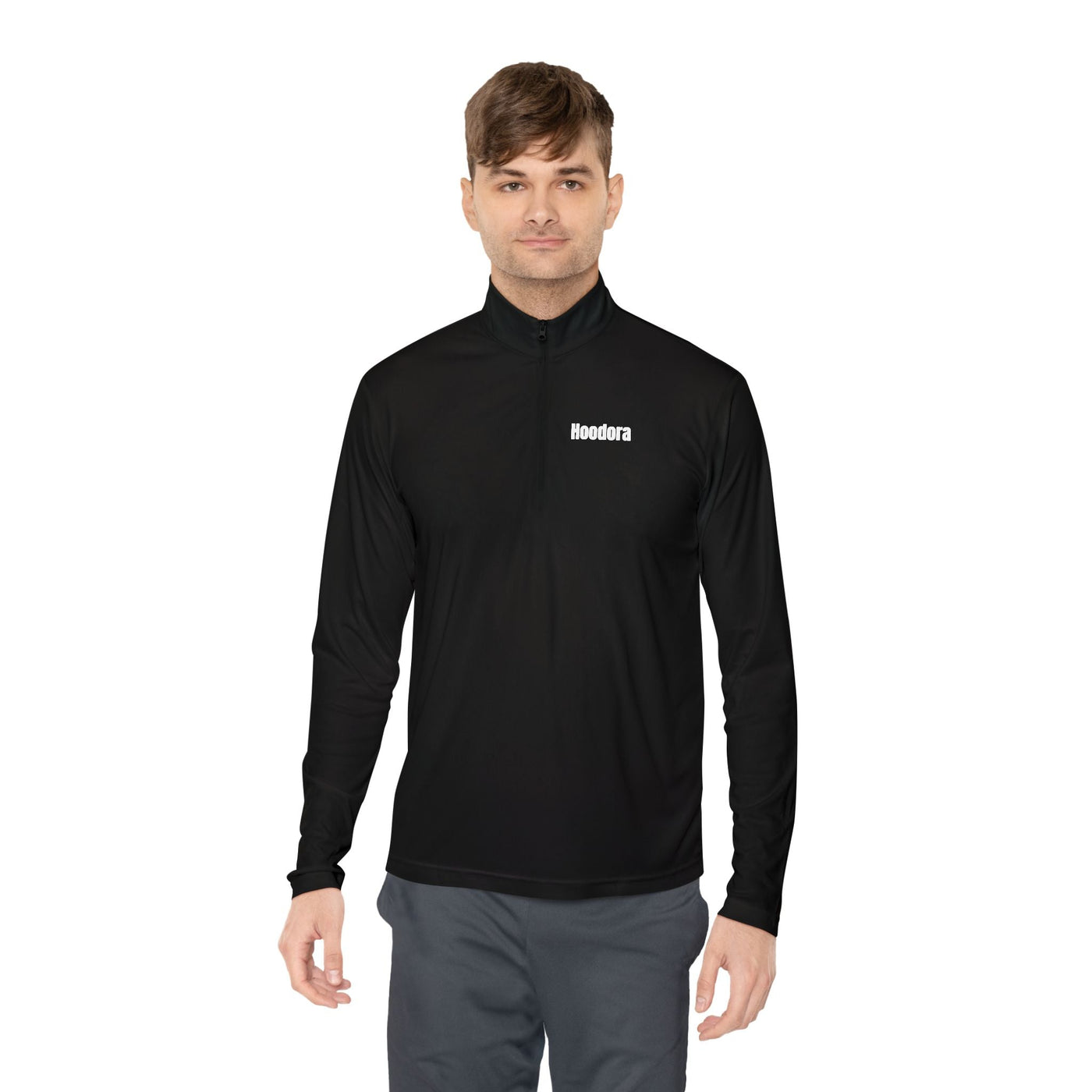 Unisex Quarter-Zip Pullover Hoodora