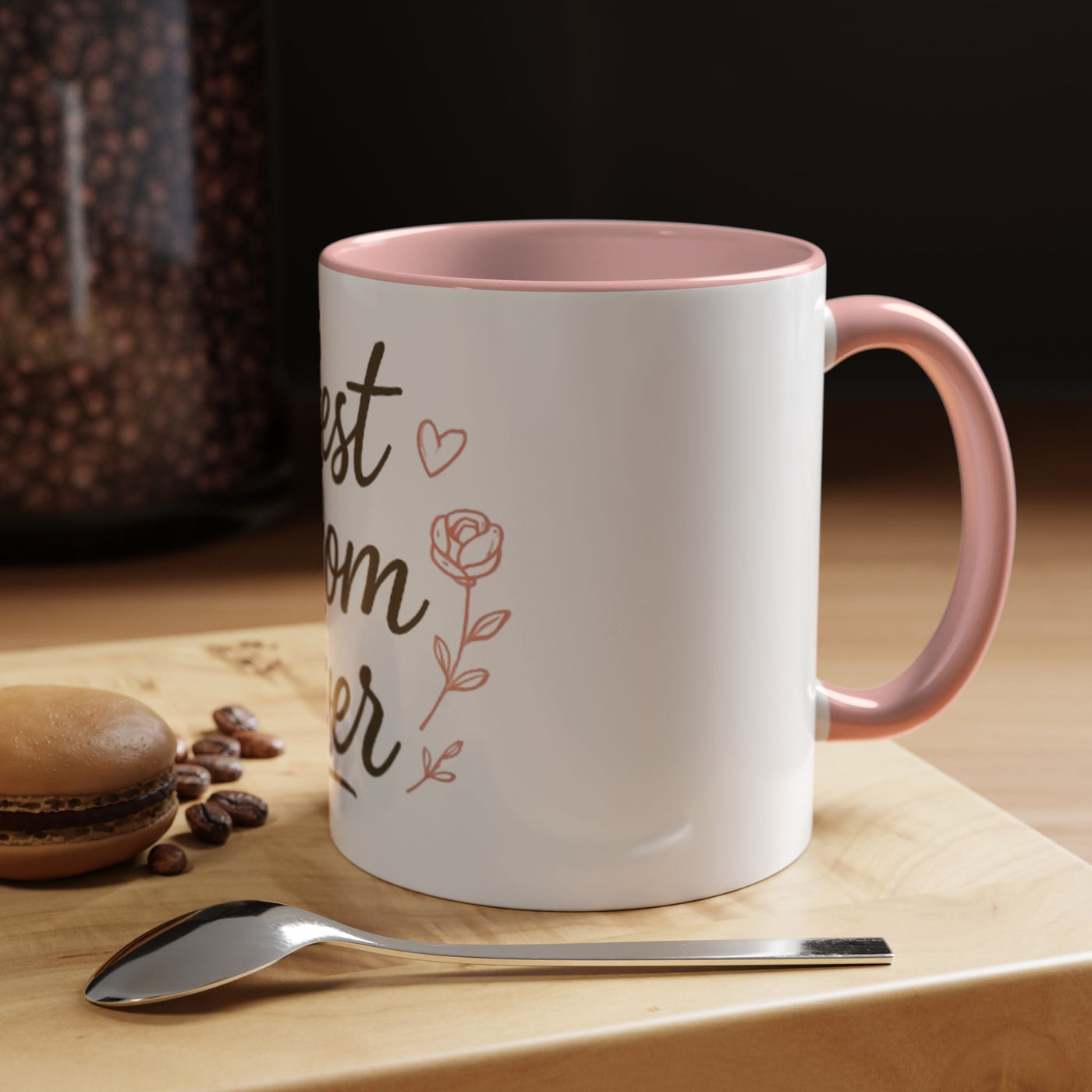 Best Mom Ever Accent Coffee Mug Hoodora