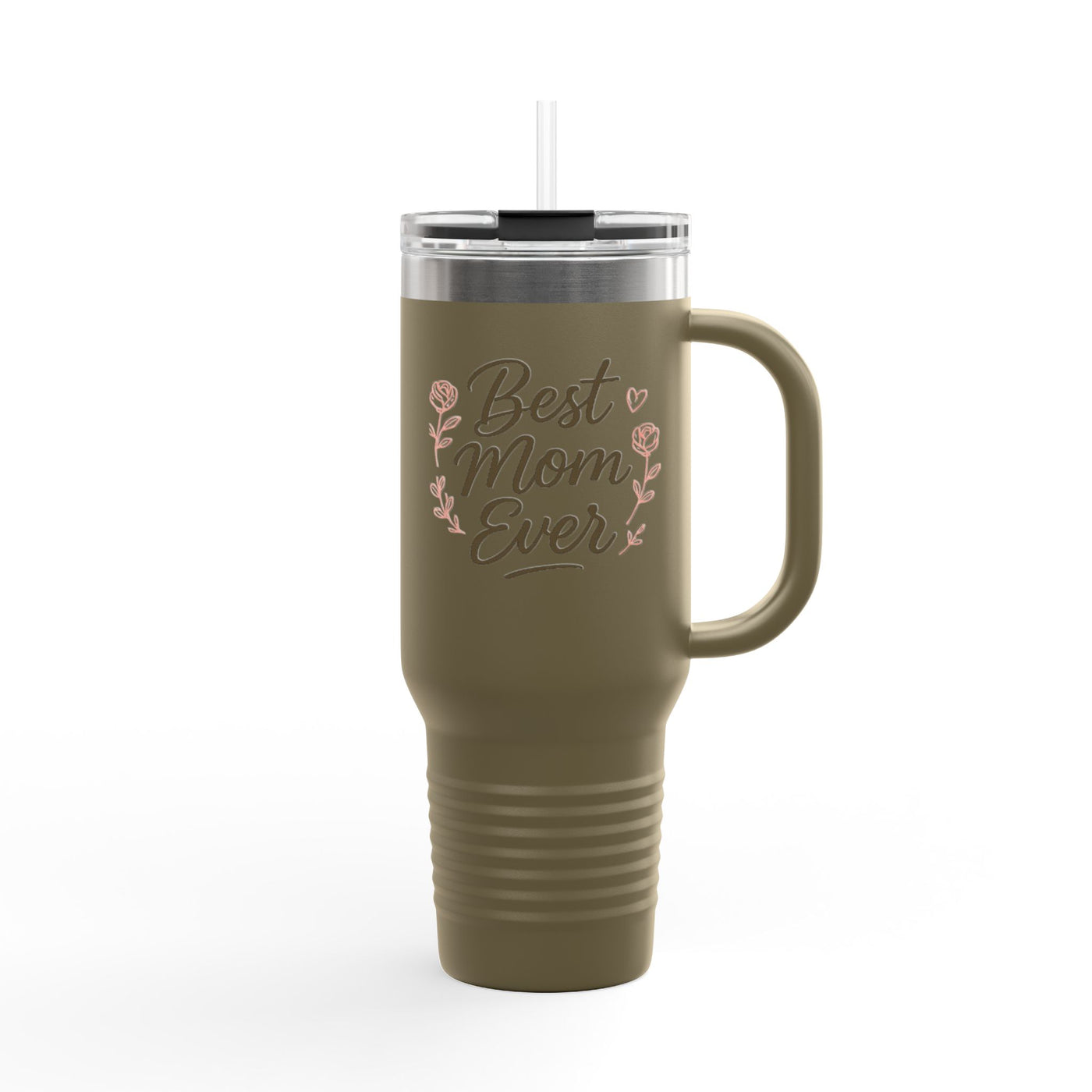 Best Mom Ever Insulated Travel Mug - Hoodora