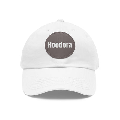 Classic Dad Hat with Round Leather Patch Hoodora