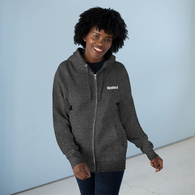 Comfortable Unisex Zip Hoodie Hoodora