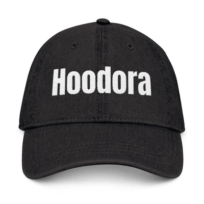 Embroidered Denim Hat Hoodora