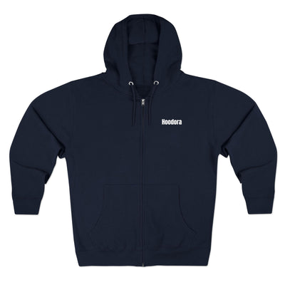 Comfortable Unisex Zip Hoodie Hoodora