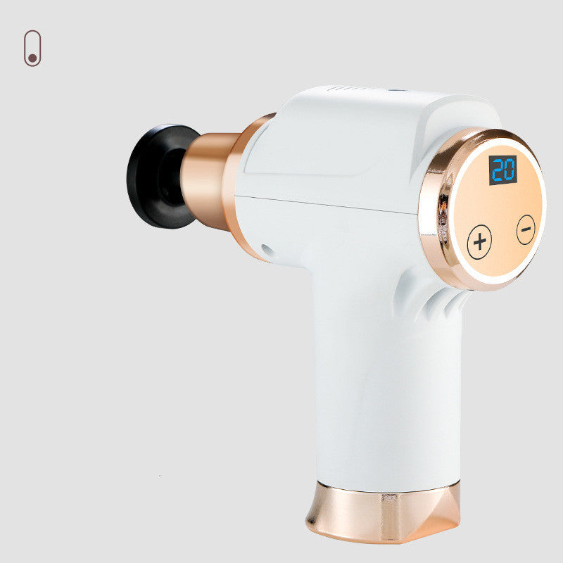 Electric Mini Fascia Gun Small Muscle Impact Gun Portable Fitness Massage Fascia Gun Hoodora