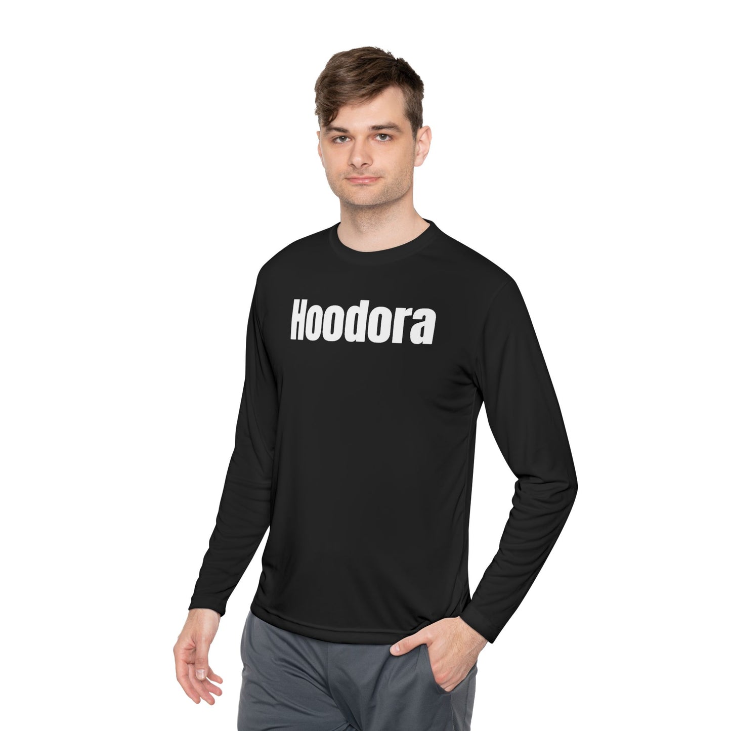 Hoodora Unisex Lightweight Long Sleeve Tee