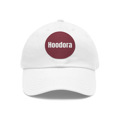 Classic Dad Hat with Round Leather Patch