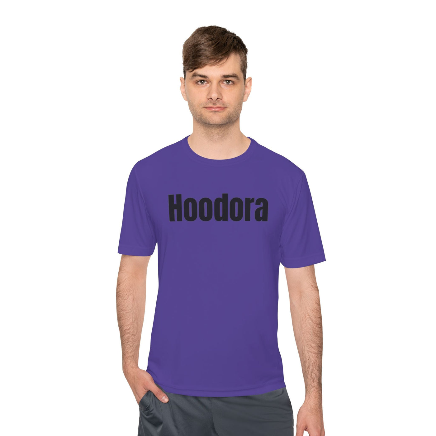 Unisex Moisture Wicking Tee Hoodora