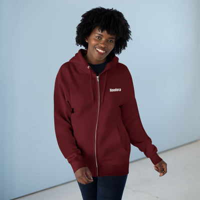 Comfortable Unisex Zip Hoodie Hoodora
