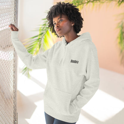 Cozy Three-Panel Fleece Hoodie - Perfect for Comfort and Style