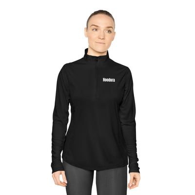 Ladies Quarter-Zip Pullover Hoodora
