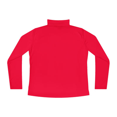 Ladies Quarter-Zip Pullover Hoodora