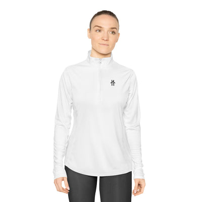 Ladies Quarter-Zip Pullover Hoodora