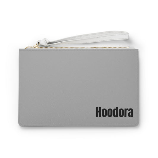 Sleek Grey Clutch Bag