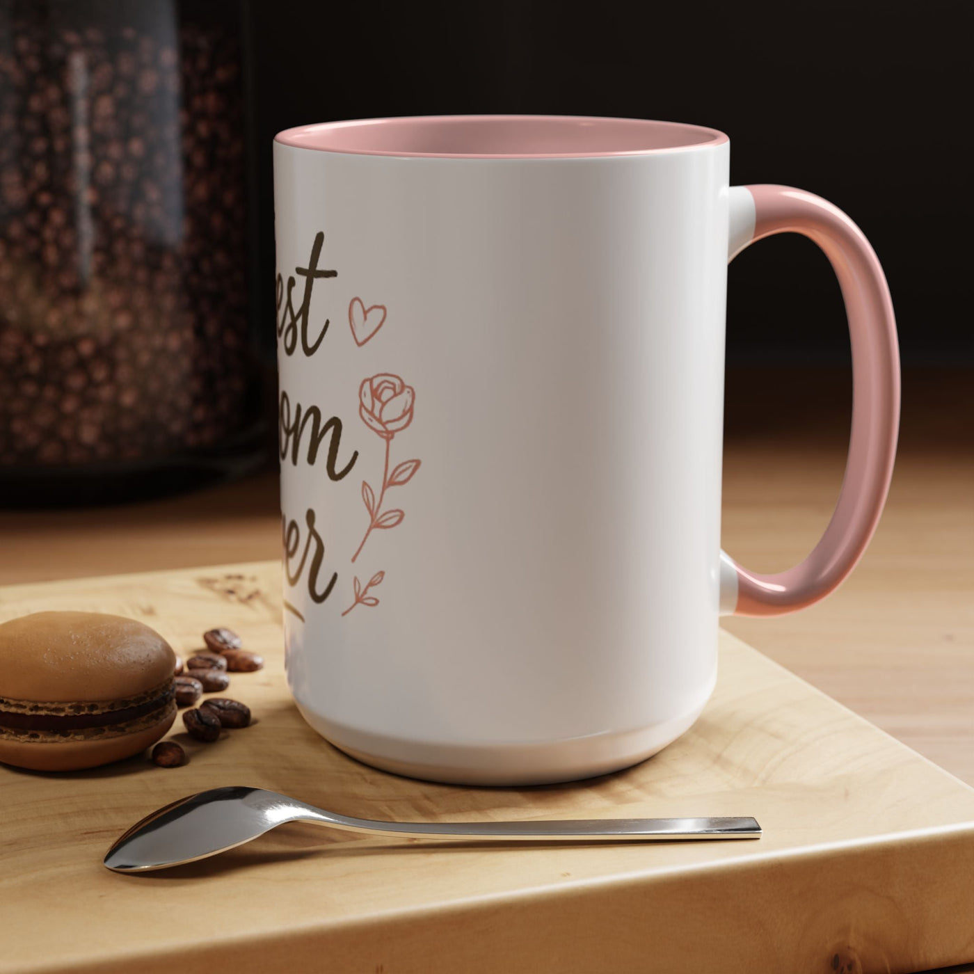 Best Mom Ever Accent Coffee Mug Hoodora