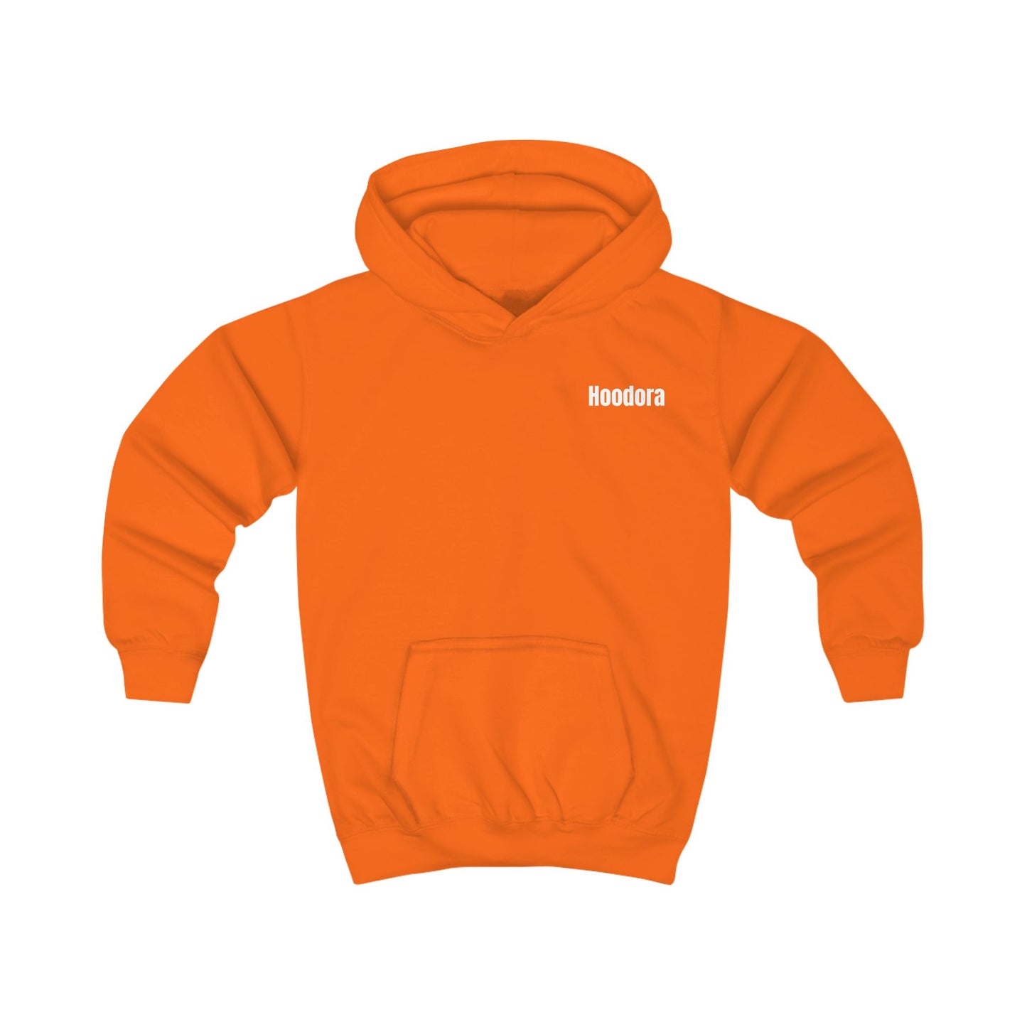 Bright Orange Kids Hoodie