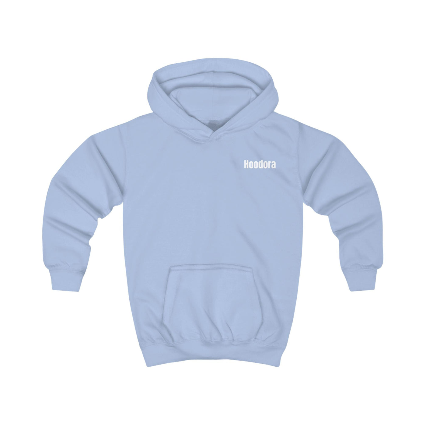 Bright Orange Kids Hoodie Hoodora