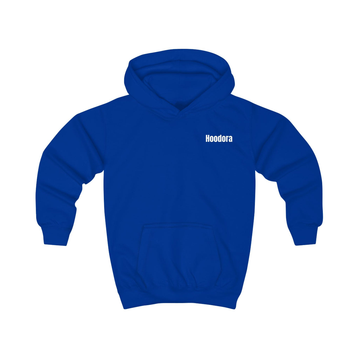 Bright Orange Kids Hoodie Hoodora