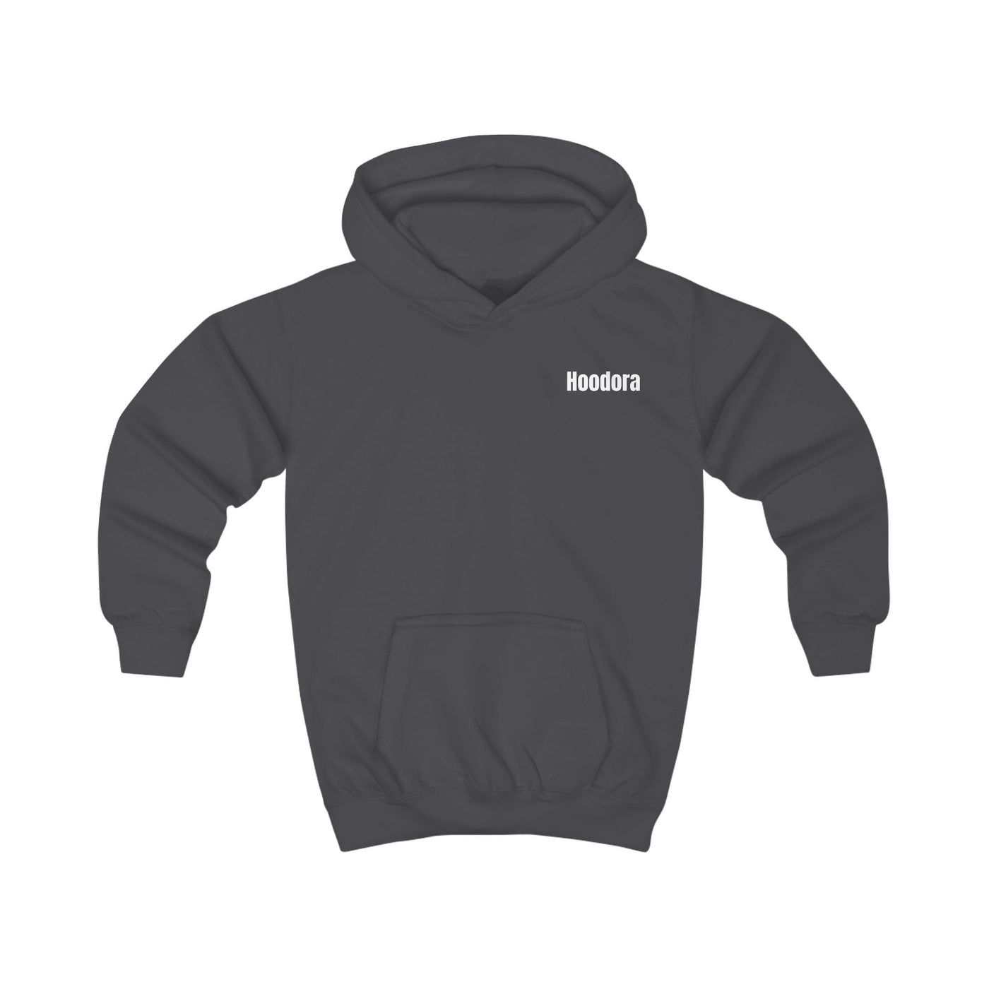 Bright Orange Kids Hoodie Hoodora